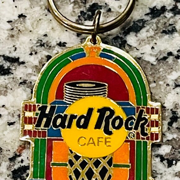 Other | Vintage Hard Rock Cafe Juke Box Keychain Metal | Poshmark